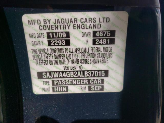 Photo 11 VIN: SAJWA4GB2ALB37015 - JAGUAR XK 