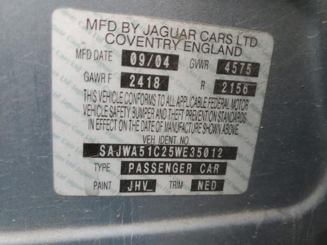 Photo 11 VIN: SAJWA51C25WE35012 - JAGUAR X-TYPE 