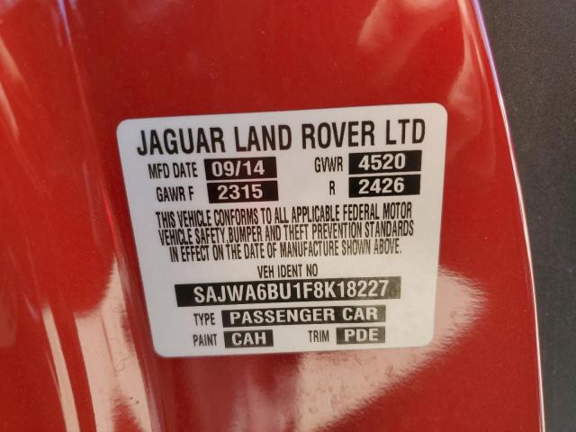 Photo 12 VIN: SAJWA6BU1F8K18227 - JAGUAR F-TYPE S 