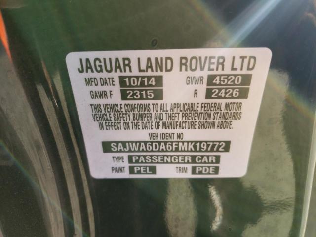 Photo 12 VIN: SAJWA6DA6FMK19772 - JAGUAR F-TYPE 