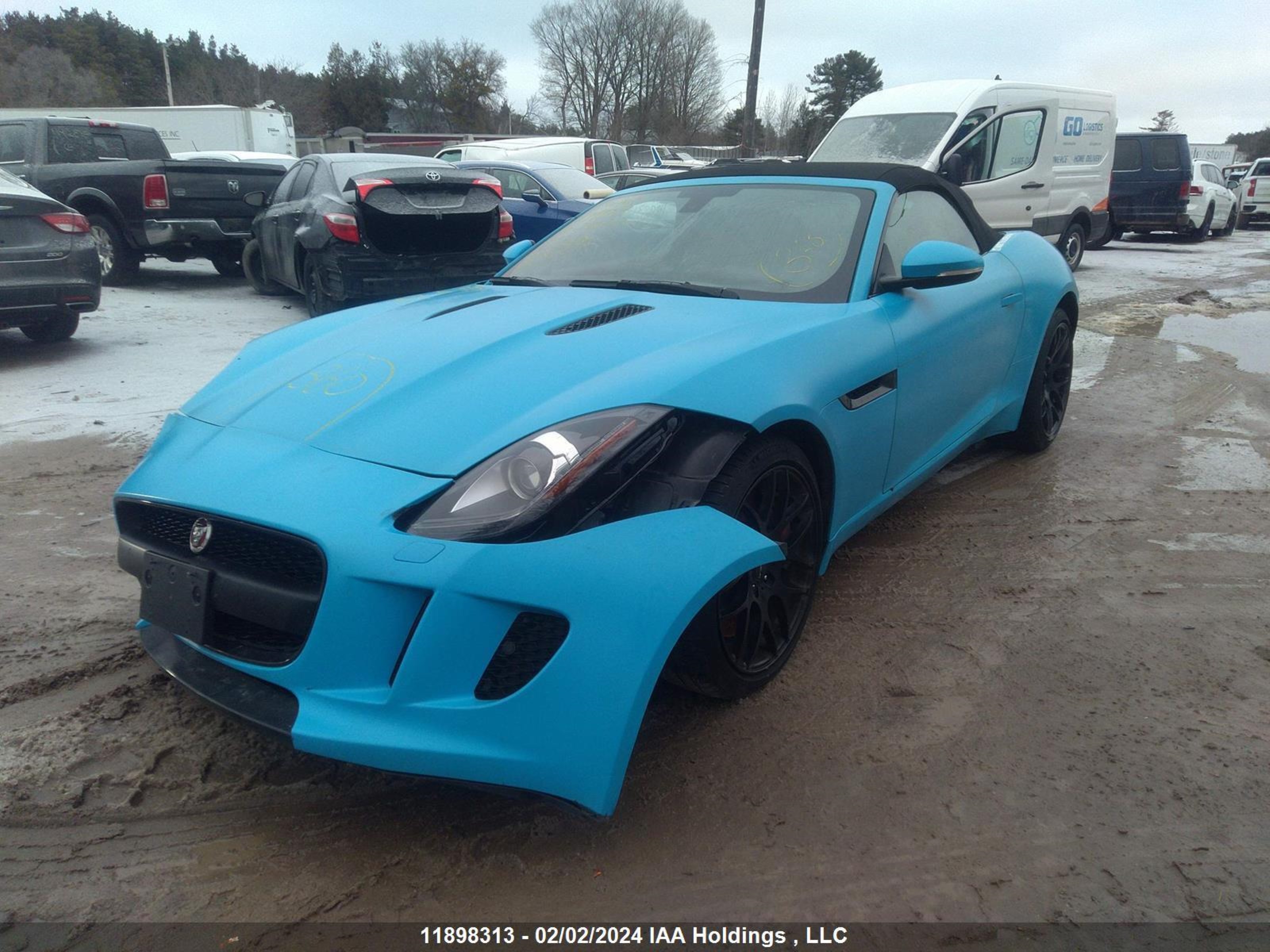 Photo 1 VIN: SAJWA6FU3G8K32836 - JAGUAR F-TYPE 