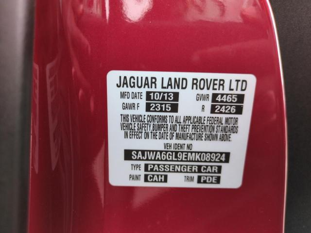 Photo 11 VIN: SAJWA6GL9EMK08924 - JAGUAR F-TYPE V8 