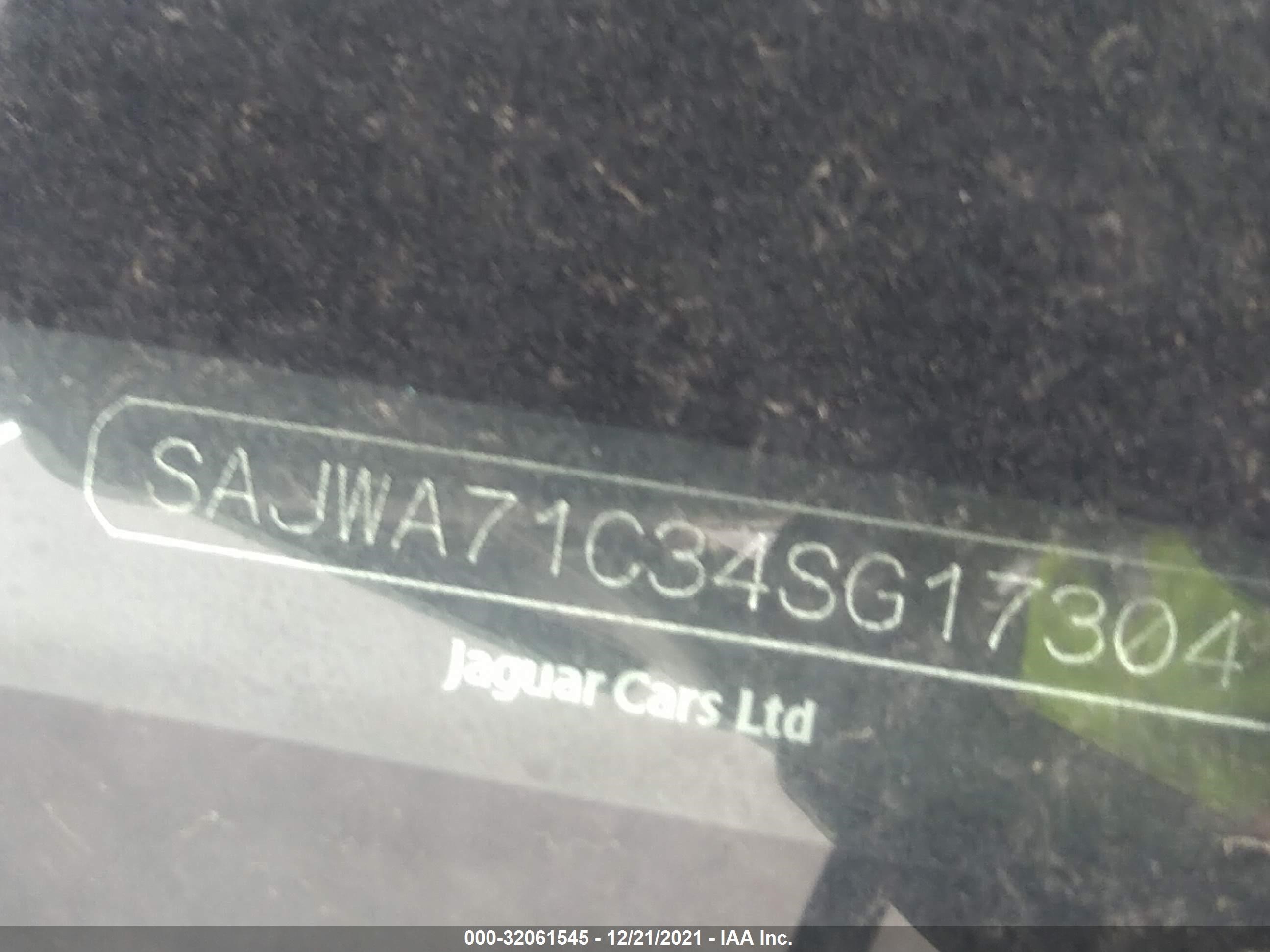 Photo 8 VIN: SAJWA71C34SG17304 - JAGUAR XJ 