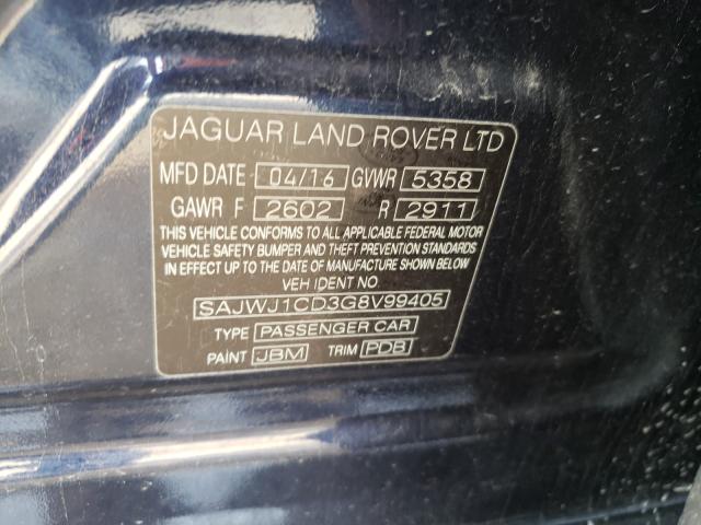 Photo 9 VIN: SAJWJ1CD3G8V99405 - JAGUAR XJ 