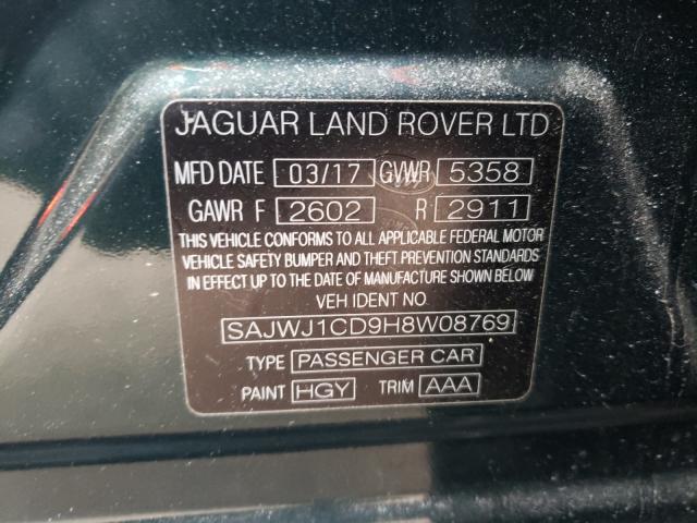 Photo 9 VIN: SAJWJ1CD9H8W08769 - JAGUAR XJ 