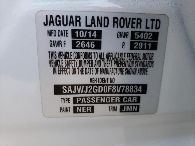 Photo 11 VIN: SAJWJ2GD0F8V78834 - JAGUAR XJL PORTFO 