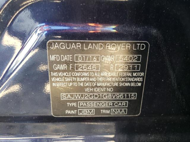 Photo 11 VIN: SAJWJ2GD1G8V96115 - JAGUAR XJL PORTFO 