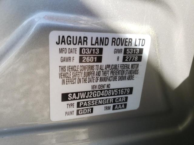 Photo 9 VIN: SAJWJ2GD4D8V51679 - JAGUAR XJL PORTFO 