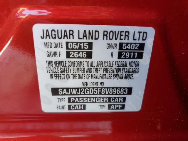 Photo 9 VIN: SAJWJ2GD5F8V89683 - JAGUAR XJL PORTFO 