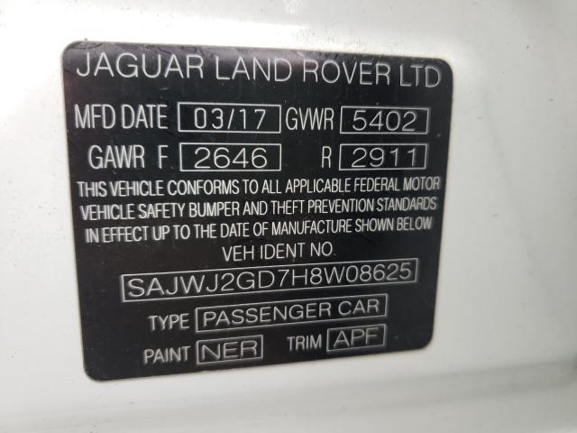 Photo 9 VIN: SAJWJ2GD7H8W08625 - JAGUAR XJL PORTFO 