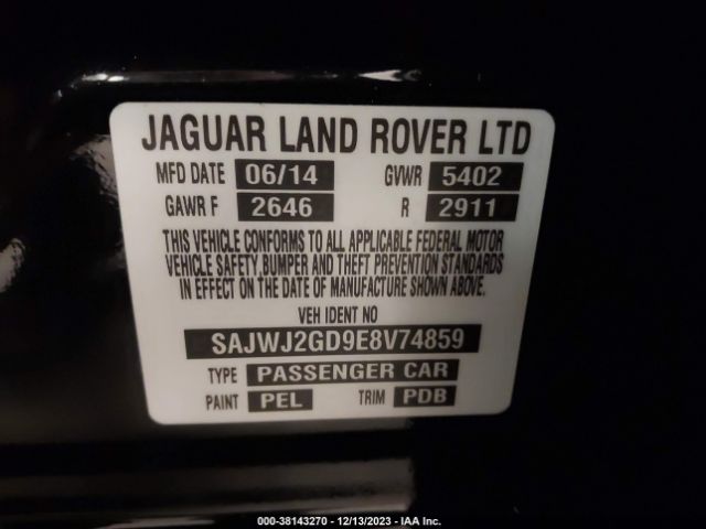 Photo 8 VIN: SAJWJ2GD9E8V74859 - JAGUAR XJ 