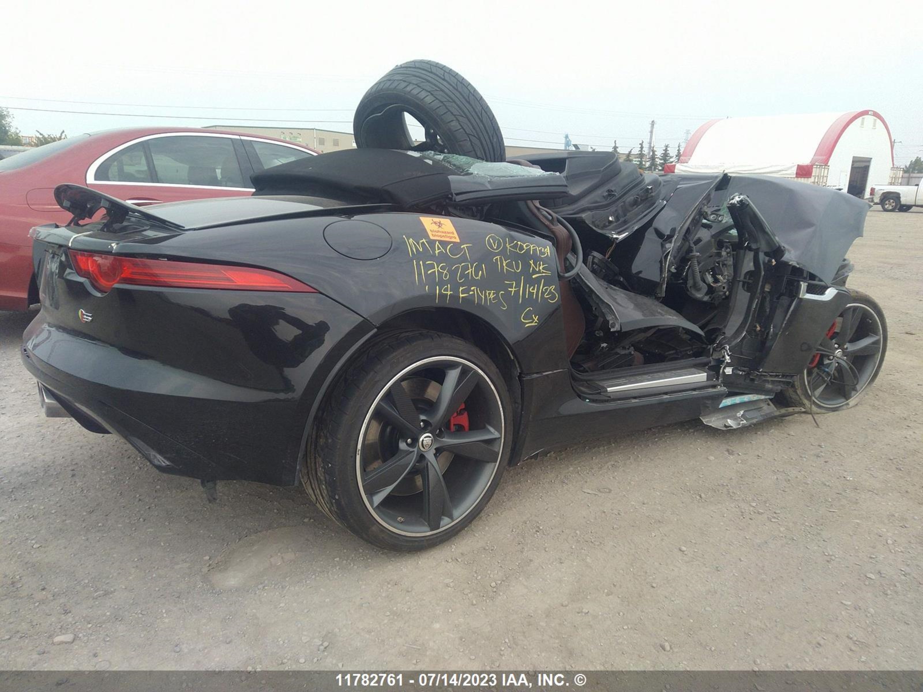 Photo 3 VIN: SAJXA6FC8E8K09934 - JAGUAR F-TYPE 