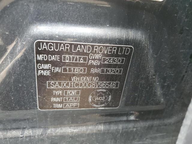 Photo 11 VIN: SAJXJ1CD0G8V96546 - JAGUAR XJ 