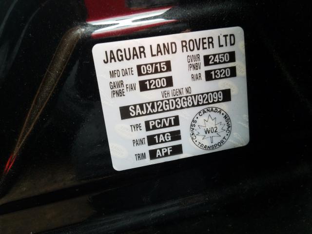 Photo 9 VIN: SAJXJ2GD3G8V92099 - JAGUAR XJ 