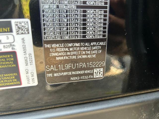 Photo 9 VIN: SAL1L9FU1PA152229 - LAND ROVER RANGE ROVE 