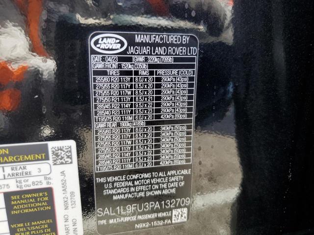 Photo 12 VIN: SAL1L9FU3PA132709 - LAND ROVER RANGE ROVE 