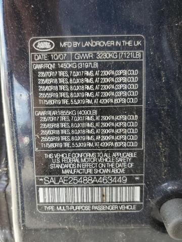 Photo 12 VIN: SALAE25488A463449 - LAND ROVER LR3 