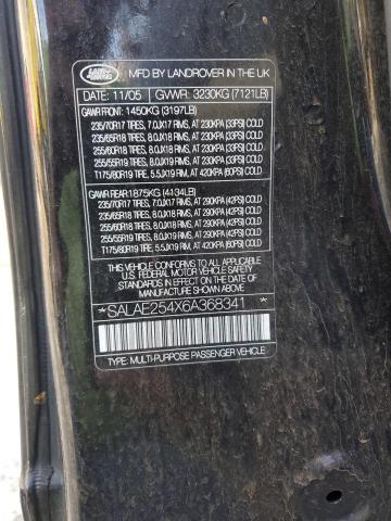 Photo 12 VIN: SALAE254X6A368341 - LAND ROVER LR3 SE 