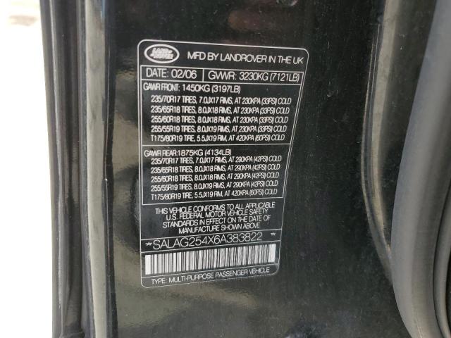 Photo 12 VIN: SALAG254X6A383822 - LAND ROVER LR3 HSE 