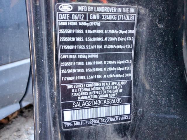 Photo 12 VIN: SALAG2D43CA635035 - LAND ROVER LR4 