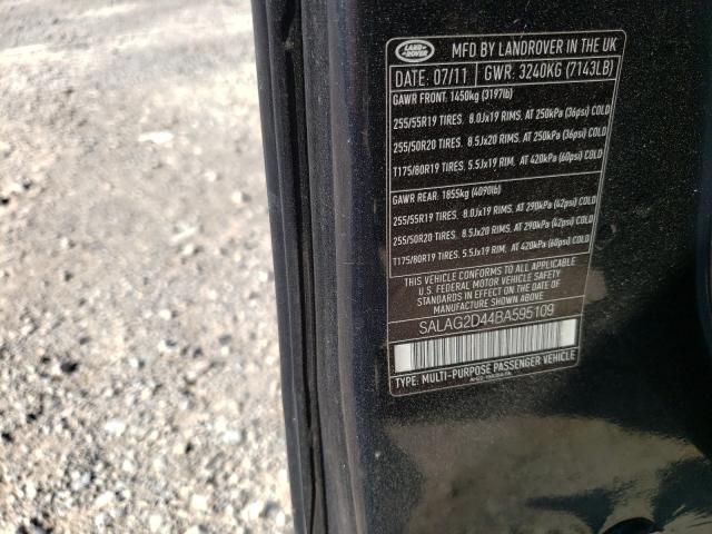 Photo 9 VIN: SALAG2D44BA595109 - LAND ROVER LR4 HSE 