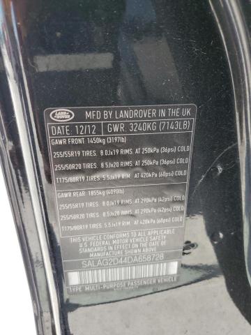 Photo 12 VIN: SALAG2D44DA658728 - LAND ROVER LR4 HSE 