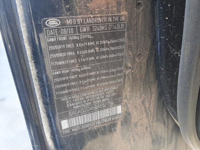 Photo 9 VIN: SALAG2D45BA552799 - LAND ROVER LR4 HSE 