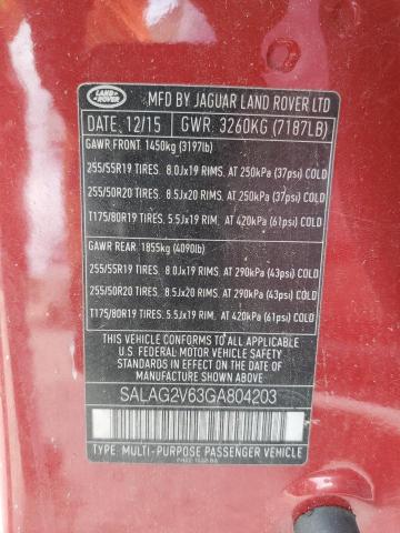 Photo 12 VIN: SALAG2V63GA804203 - LAND ROVER LR4 