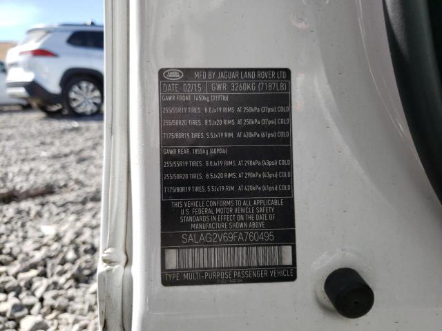 Photo 12 VIN: SALAG2V69FA760495 - LAND ROVER LR4 HSE 