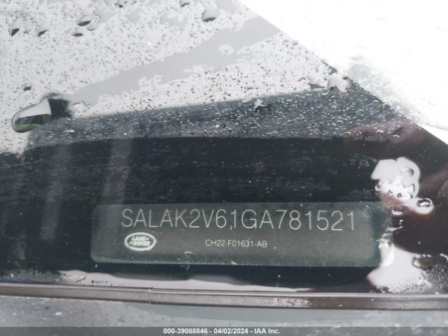 Photo 8 VIN: SALAK2V61GA781521 - LAND ROVER LR4 