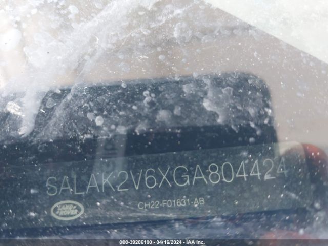 Photo 8 VIN: SALAK2V6XGA804424 - LAND ROVER LR4 