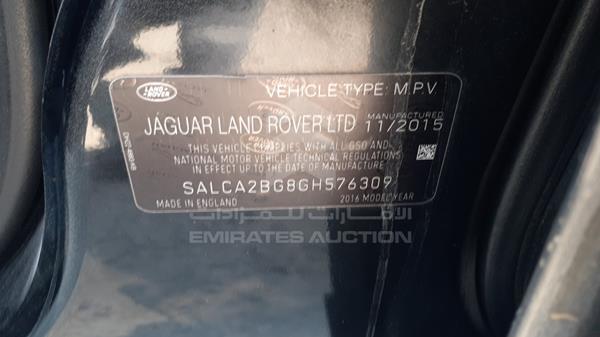 Photo 2 VIN: SALCA2BG8GH576309 - LAND ROVER DISCOVERY 