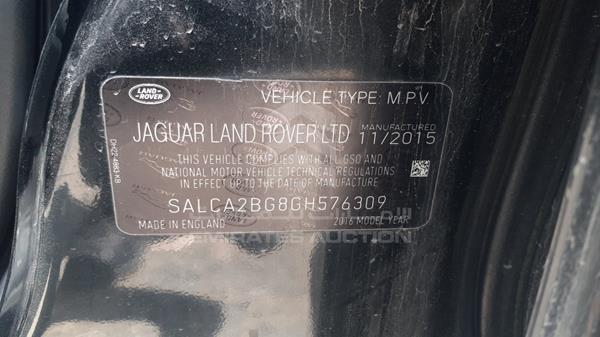 Photo 3 VIN: SALCA2BG8GH576309 - LAND ROVER DISCOVERY 