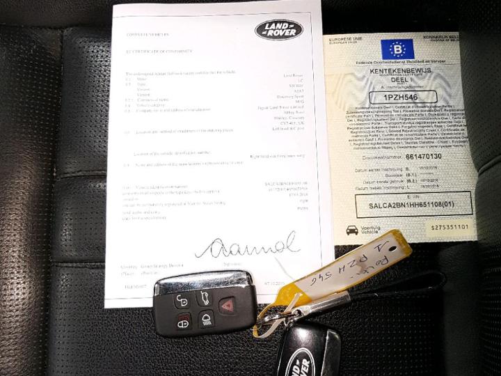 Photo 4 VIN: SALCA2BN1HH651108 - LAND ROVER DISCOVERY SPORT 