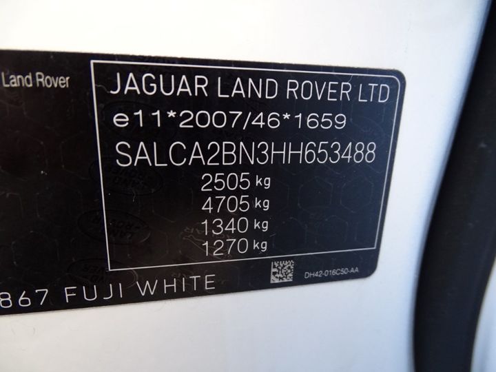 Photo 5 VIN: SALCA2BN3HH653488 - LAND ROVER DISCOVERY SPORT 