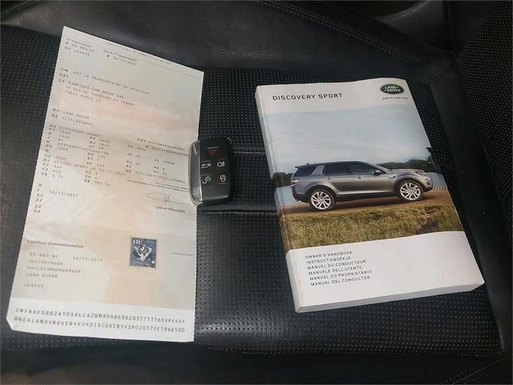 Photo 8 VIN: SALCA2BNXHH663628 - LAND ROVER DISCOVERY SPORT 