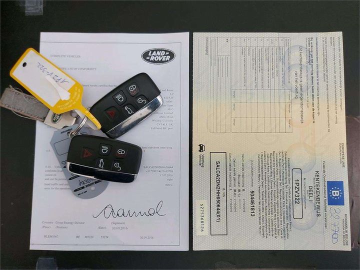 Photo 9 VIN: SALCA2DN2HH650644 - LAND ROVER DISCOVERY SPORT 