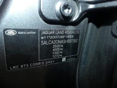 Photo 12 VIN: SALCA2DN4GH587352 - LAND ROVER DISCOVERY SPORT DIESEL 