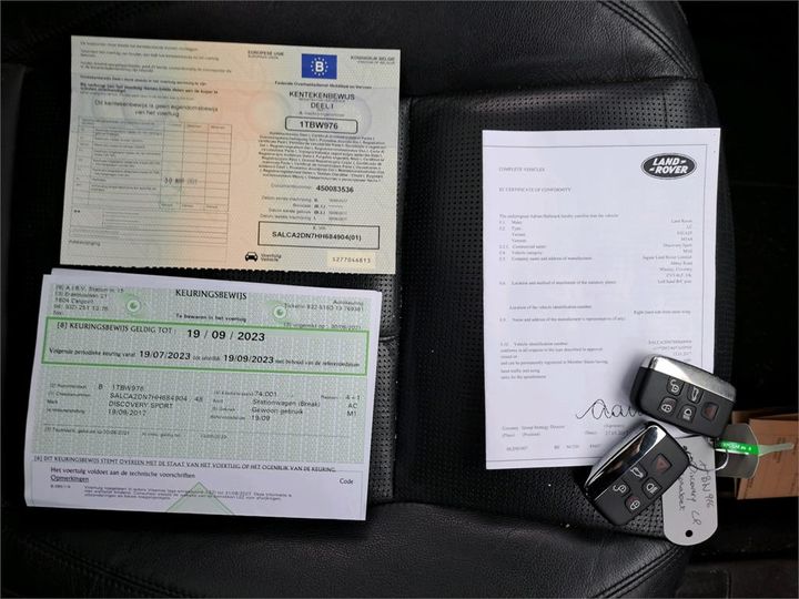 Photo 5 VIN: SALCA2DN7HH684904 - LAND ROVER DISCOVERY SPORT 