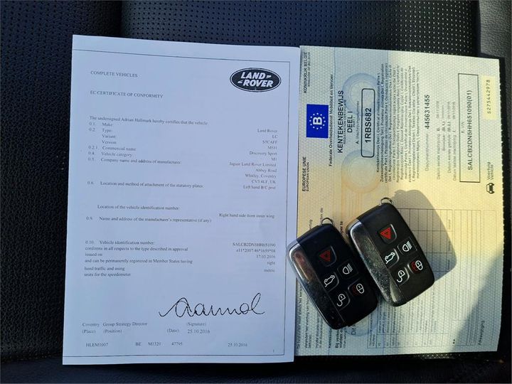 Photo 5 VIN: SALCB2DN5HH651090 - LAND ROVER DISCOVERY SPORT 