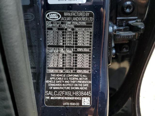 Photo 9 VIN: SALCJ2FX6LH838445 - LAND ROVER DISCOVERY 