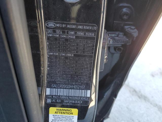 Photo 12 VIN: SALCP2BG0HH652167 - LAND ROVER DISCOVERY 