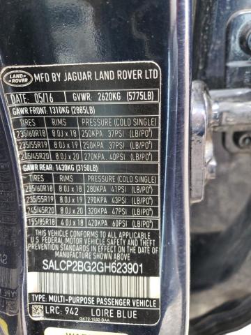 Photo 12 VIN: SALCP2BG2GH623901 - LAND ROVER DISCOVERY 