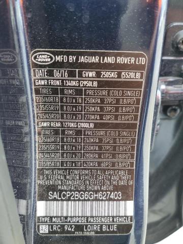 Photo 13 VIN: SALCP2BG6GH627403 - LAND ROVER DISCOVERY 