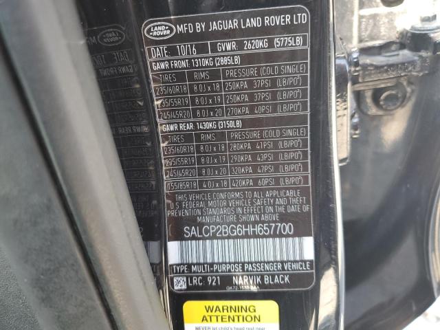 Photo 12 VIN: SALCP2BG6HH657700 - LAND ROVER DISCOVERY 