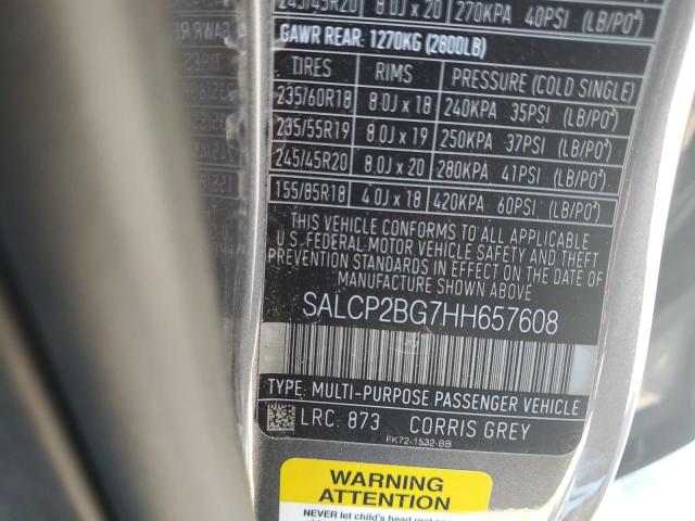 Photo 12 VIN: SALCP2BG7HH657608 - LAND ROVER DISCOVERY 