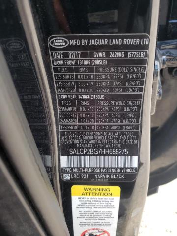 Photo 13 VIN: SALCP2BG7HH688275 - LAND ROVER DISCOVERY 