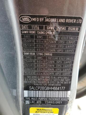 Photo 12 VIN: SALCP2BG8HH664177 - LAND ROVER DISCOVERY 