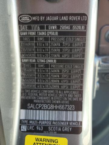 Photo 12 VIN: SALCP2BG8HH667323 - LAND ROVER DISCOVERY 