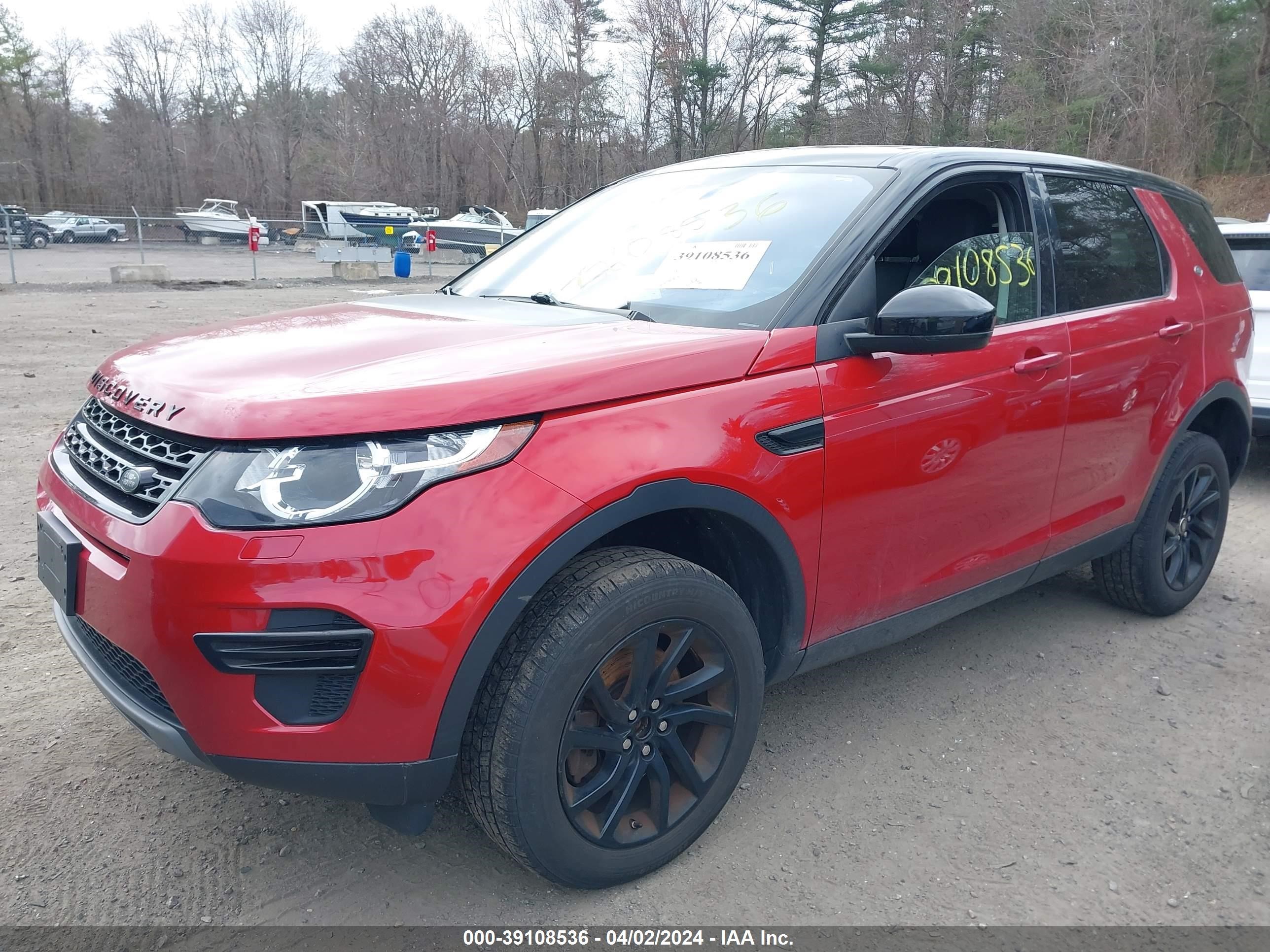 Photo 1 VIN: SALCP2FX6KH788837 - LAND ROVER DISCOVERY SPORT 